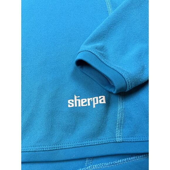 Sherpa Adventure Gear Women's Dikila 1/4 Zip Long Sleeve Tee Blue Size Small - Picture 3 of 11